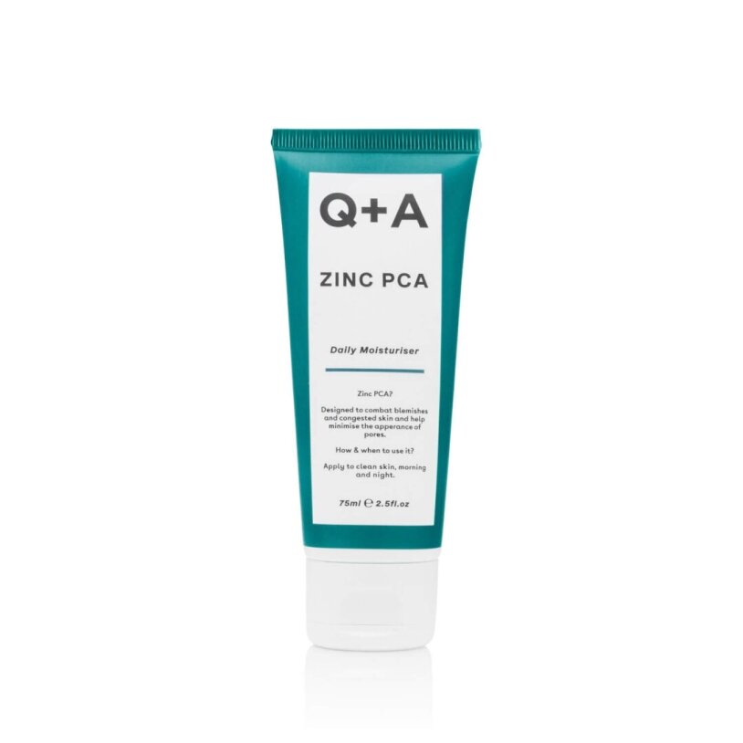 Q+A Zinc PCA Daily Moisturiser Зволожуючий крем для обличчя, 75мл — Photo 2